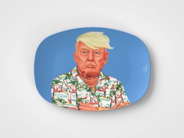 "Donald" Serving Platter (4 ea/pack - 10" x 14") by Mod Pop (Set: Set of 4)